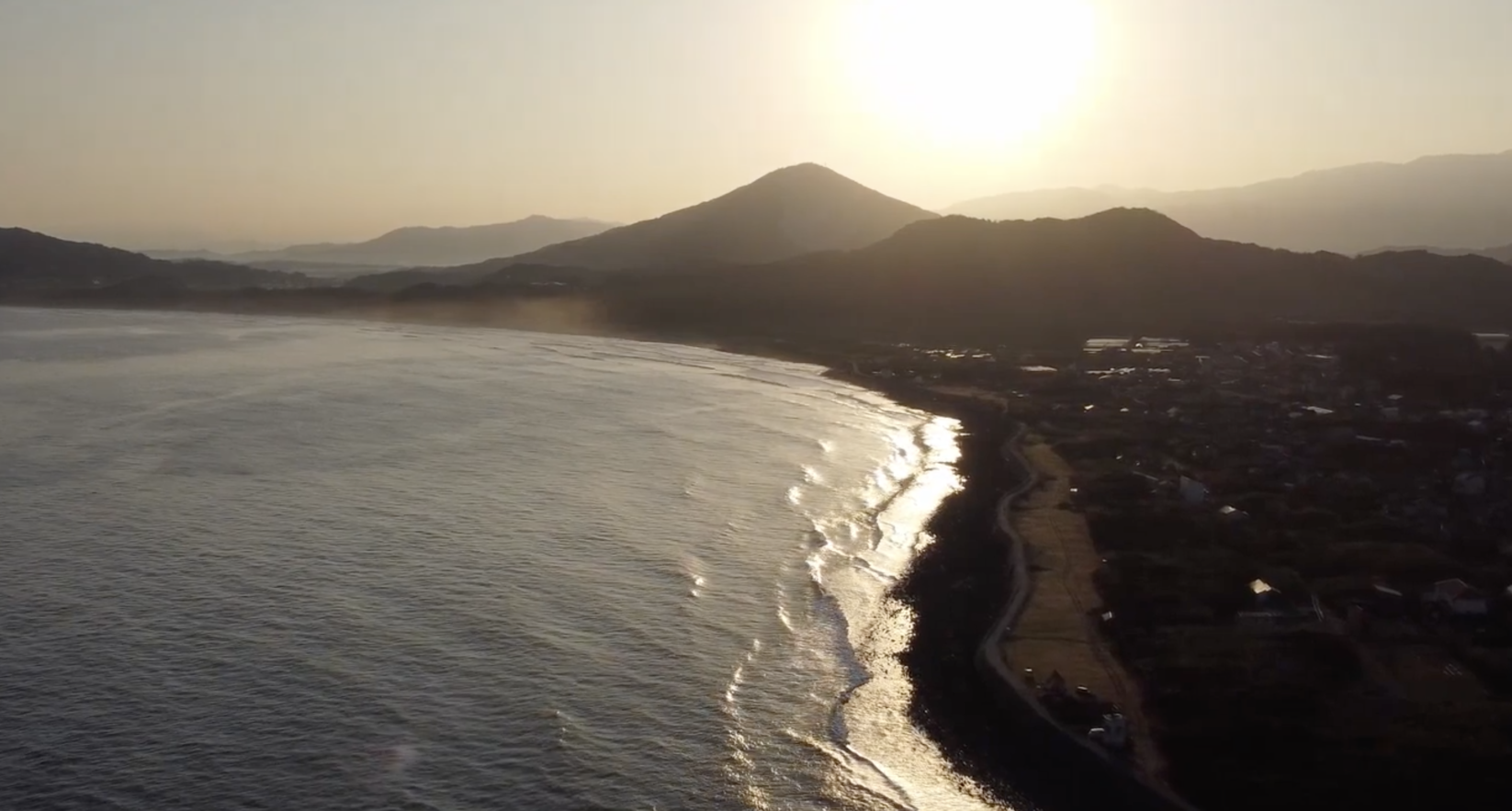 糸島市　海・朝日